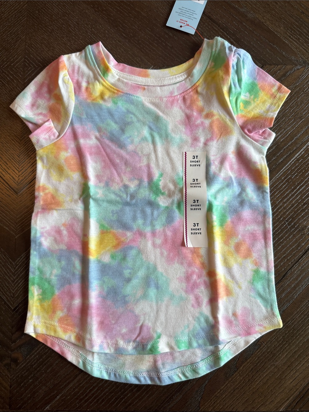 Cat & Jack Toddler Girls Bundle of Tees & Shorts 3T New NWT - Picture 5 of 6